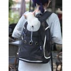 Transport Package Travel Portable Schoolbag Backpack for Cat and Dog black_L