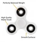 [US Direct] Triangular Fidget Hand Spinner Fingers Toy with 608rs Bearing Durable Non-3D printed