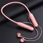 True Wireless Bluetooth Headset Neckband Headphones Stereo Binaural Sports Earphones Bt22 Pink