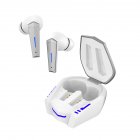 Tws Gaming Bluetooth-compatible  Earphones Low Latency High-fidelity Sound Quality In-ear Wireless Long Battery Life Headsets White