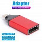 Type-C to HDMI Adapter Usb-c Notebook Video Converter Projector Support 4k Aluminum Alloy type c to vga