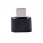 Type-c To Usb2.0 OTG Adapter Portable Converter Adapter For Charger Mouse Keyboard Flash Disk 1344t Black
