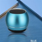 U3 Mini Speaker Audio Home Outdoor Stereo Speaker Large Driver Wireless Speaker For Home Kitchen Outdoor Travelling blue