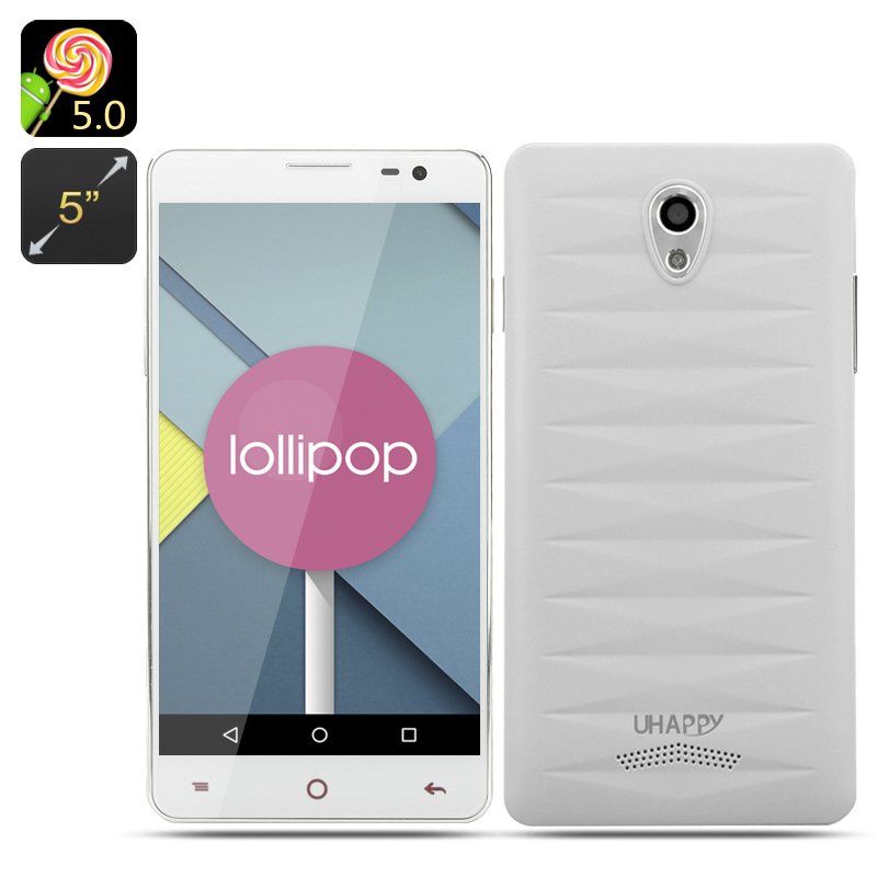 UHAPPY UP520 Quad Core Phone White