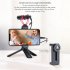 ULANZI ST 02L Smartphone Vlog Phone Mount with Cold Shoe for Microphone Vlogging Phone Stand Holder 1 4 Screw for iPhone Android black