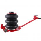 US CHEINAUTO Car Jack 3 Ton 6600LBS Triple Air Bag Jack With Long Hand Lifting Height Up To 15.75 Inch