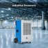 US GARVEE 220 Pints Commercial Dehumidifier Portable Industrial Dehumidifier For Home Basement Garages Job Site