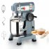 US GARVEE Commercial Food Mixer 10Qt 3 Speed With Stainless Steel Bowl Dough Hooks Whisk Beater Stand Mixer