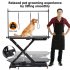US GARVEE Electric Lift Dog Grooming Table Heavy Duty Electric Grooming Arm Table For Pets Large Dogs