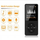 US Mini Mp3 Player Mp4 E-book Recording Pen Fm Radio Multi-functional Electronic Memory Card Speaker With Charging Line Headphones black