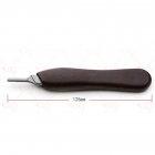 US No.3 Scalpel Handle Fits Stainless Steel Blade Hilt Professional Plastic Hilt A (plastic handle)