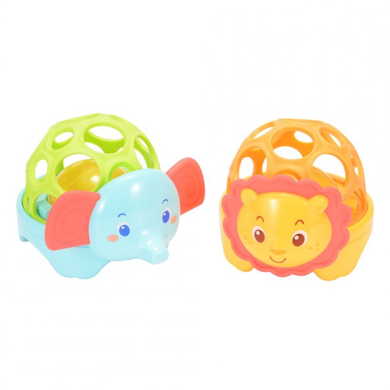 US Soft Baby Animal Ball Toy with Light and Sound Educational Toys (6 Pieces)