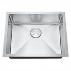US Undermount Kitchen Sinks with Strainer Bottom Grid Single Bowl Kitchen Sinks