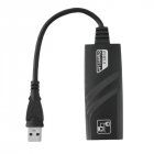 USB 3.0 LAN <span style='color:#F7840C'>Network</span> <span style='color:#F7840C'>Adapter</span> Black