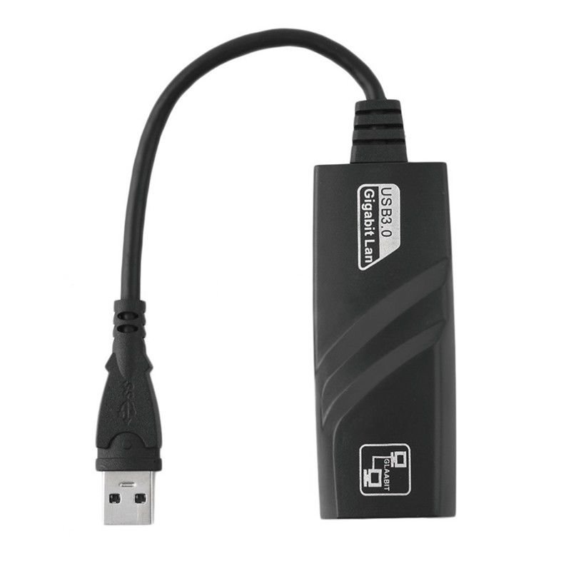 USB 3.0 LAN Network Adapter Black