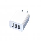 USB Fast Wall Charger Block 20W Multi-interface PD Power Adapter For Laptops Smart Phone Tablet PC 3C Safety Certification 2A three mouths