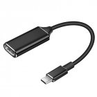 USB Type C to HDMI Adapter USB 3.1 (USB-C) to HDMI Adapter Male to Female Converter for MacBook2016/Huawei Matebook/Smasung S8 As shown