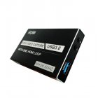 USB3.0 video capture card 4K ring out HDMI with audio <span style='color:#F7840C'>microphone</span> HD game live recording box 4K@60Hz
