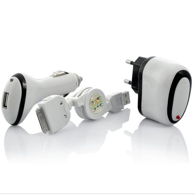 3-in-1 Apple Power Charger Set