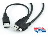 USB Y Cable for External Hard Drive