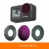 UV CPL ND Lens Filter Compatible For DJI Osmo Action 4 Camera Lens Multi Layer Coatings Filter Lightweight ND8