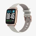 Ultra-thin Fashion M8 Fitness Tracker IP67 Waterproof Blood Pressure Sports Call Reminder Bluetooth Smart iOS Watch Gold