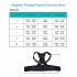 Unisex Back Posture Corrector Magnetic Adjustable Posture Brace Back Support Belt S
