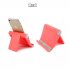 Universal Adjustable Portable Desk Tablet Stand Holder for All Smart Phone iPad Air red
