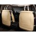 Universal All Car Leather Support Pad Car Seat Covers Cushion Accessories Warm beige standard single