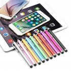 Universal Aluminum Alloy Touch  Pen Metal Touch Screen Pen Stylus Pens Capacitive Screen Pen With Clip For Tablet Mobile Phone blue