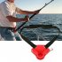 Universal Fishing Belt Belly Protector Oxford Cloth Sea Fishing Rotating Waist Rod  Holder Adjustable Fishing Equipment Yellow