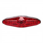 Universal LED Taillight Mesh Grill Brake Stop Lamp <span style='color:#F7840C'>Motorcycle</span> Light Plate Warning Light <span style='color:#F7840C'>Red</span> lamp shell