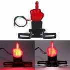 Universal LED Vintage Taillight Brake Stop Lamp <span style='color:#F7840C'>Motorcycle</span> Retro Tail Light As shown