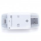 Universal USB Flash Drive SD TF <span style='color:#F7840C'>Card</span> <span style='color:#F7840C'>Reader</span> for Iphone Android and Computer White