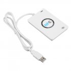 Usb Acr122u Nfc Rfid Multifunction Smart Intelligent <span style='color:#F7840C'>Card</span> <span style='color:#F7840C'>Reader</span> white