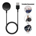 Usb Charging Cable Fast Charger Dock Power Adapter For Samsung Galaxy Watch Active 2 Charging Cable Black