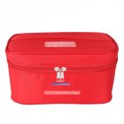 Uvc Ultraviolet Disinfection Bag Portable Sterilization Storage Bag for Home Travel red