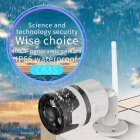 VSTARCAM C63S Outdoor Waterproof Panoramic HD 1080P Wireless WIFI Network Audio Camera  EU plug