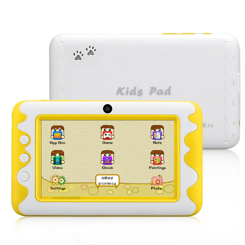 Venstar K4 Kids Pad Tablet (Yellow)