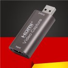 Video Converter Metal USB3.0 Video 1080P 60HZ HDMI Capture Card Brown