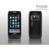 Vivistar 3 6 Inch Quad Band Dual SIM Slider Phone  WIFI  TV  QWERTY  