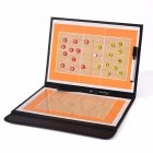 Volleyball Tactical Board Foldable Portable Colorful Coach Magnetic Tactic Clipboard Competition Train Equipment as picture show
