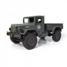 WPL B-14 <span style='color:#F7840C'>RC</span> Truck Remote Control 4 Wheel Drive Climbing Off-Road Vehicle Toy 2.4G Army Toys Car Shape with Head Lighting DIY KIT gray_Vehicle