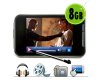 Touchscreen MP4 Player + Video Camera 8GB Touchscreen MP4 Player + Video Camera 8GB