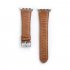 Watch Band 38 40 mm 42 44mm Pull up Leather Watch Band Replacement Compatible with Apple Watch Series 4 Series 3 Series 2 Series 1  Light Brown 42 44MM