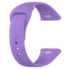 Watch Band Silicone Strap Adjustable Replacement Belt Bracelet Wristband Compatible For Redmi Watch3 lavender purple