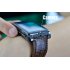 Watch Mobile Phone Smooth Operator with genuine leather strap and 1 8 inch touchscreen