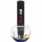 Water Hardness Instrument High Precision Ec Tds Ph Meter Aquarium Pool Water Quality Purity Testing Pen Black