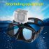 Water Sports Equipment Diving Mask Swimming Glasses for DJI Osmo Action Camera for GoPro HERO7 6 5 Session Xiaoyi black