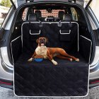 Waterproof Anti Dirty Pad Car Seated Mat with Pocket for Pet Cat Dog Outdoor Use black_185*103CM